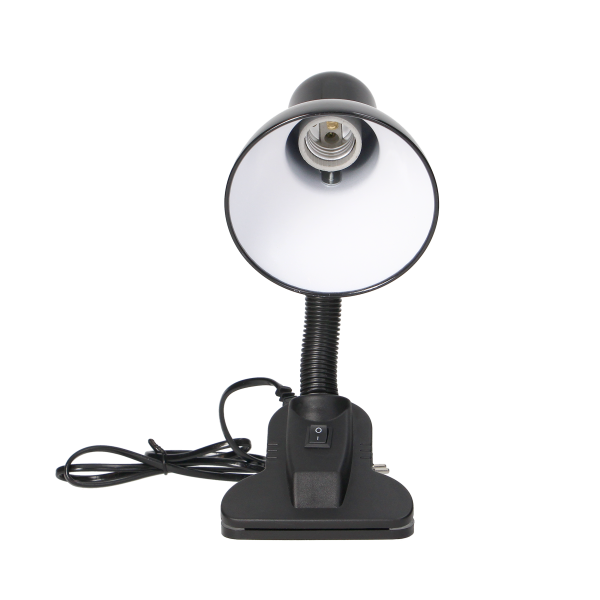 LATSA, desk lamp with a clip, 10W, E27, steel + plastic, black LATSA, desk lamp with a clip, 10W, E27, steel + plastic, black
